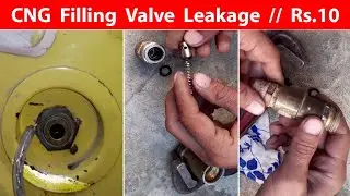 CNG Filling Wall Leakage || CNG Filling Valve Repair || Pak A1 Mechanic