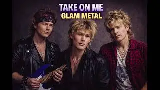 Take On Me &ndash; POWER GLAM METAL Version | 80s Glam Metal Style