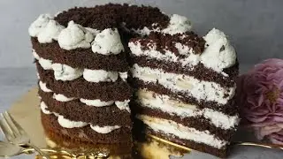 Maulwurf Torte ~ Schokospitter Bananen Torte 