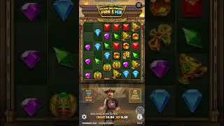Escape the Pyramid Fire and Ice (session) #slotscasinogames #scatterslots
