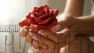AI ASMR Gentle Plaster Flower Crushing | What is your favorite flower? 
