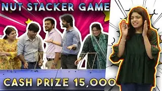 MOST FUN & INTENSE COUPLE GAME | NUT STACKER GAME | Play & Win!!