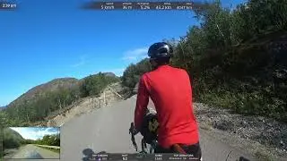 The road just stops. huge norwegian landslide. | Hitch