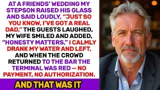 &ldquo;I&rsquo;ve Got a Real Dad,&rdquo; He Toasted &mdash; The Bar Terminal Turned Red