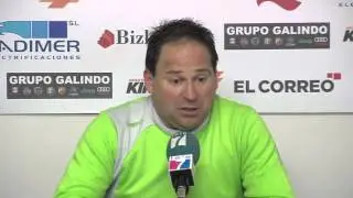 Jon Gonz&aacute;lez tras Sestao River 1 - Rayo Majadahonda 0