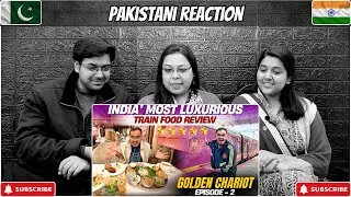 5 Star Restaurant on Moving Wheels😱| The Golden Chariot | Reaction!