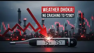 Natural Gas CRASHING 📉 Bulls Trapped by Weather!  MCX NG Analysis 6 Jan #NaturalGas #MCX