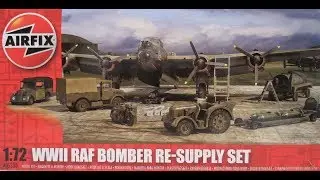 Airfix 1/72 WWII RAF Bomber Re-Supply Set- 