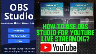 HOW TO USE OBS STUDIO ? Youtube Streaming ,Beginners Guide 2020 Fast and Easy