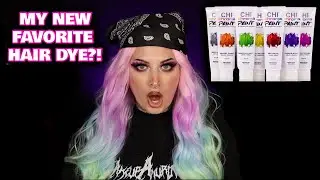 Trying CHI Chroma Paint Hair Dye 🌈
