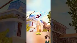 The oldman fishing on the ROOFTOP 🎣 - Magical Animation Tale