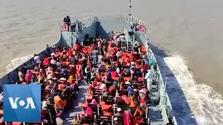 Bangladesh Sends More Rohingya Refugees to Island