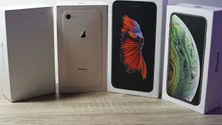 Geekbench 4 Benchmark  iphone 6, 6s plus, 8, Xs iOS comparison