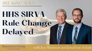 UPDATE: SIRVA HHS Rule Change Delayed by Biden Administration | Vaccine Injury Lawyer