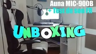 Unboxing Auna MIC-900B + Test de son FR