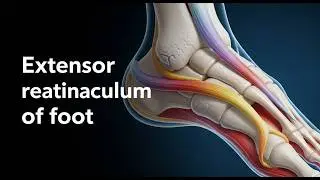 Extensor Retinaculum of Foot | Lower limb | Anatomy | Easy Explanation