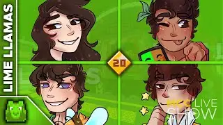 MCC 20 - Lime Llamas Team Intro - Tubbo, Shubble, WilburSoot, TapL (MCC Live Show)
