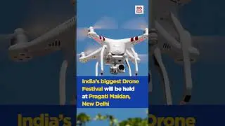 PM Modi will inaugurate India's biggest Drone Festival - Bharat Drone Mahotsav 2022 on May 27.