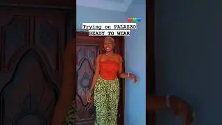 you can never go wrong with ready to wear palazzo trouser #readytowear #palazzo #viralvideo