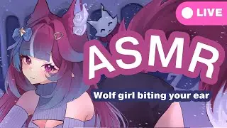 【3Dio ASMR】Wolf cudles