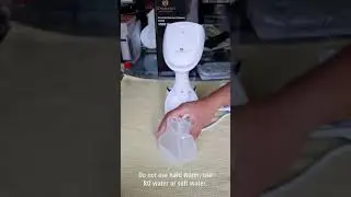 Rossmann BG540 handheld garment steamer unboxing.