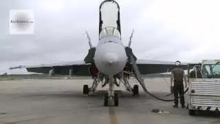 Marine Fighter Attack Squadron 122 Working on F/A-18 Jets | AiirSource