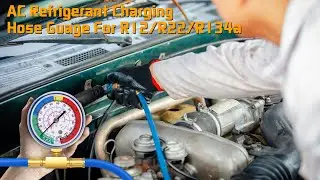 Recharge ANY Car's AC R134a & R1234yf  The Only DIY Kit You'll Ever Need