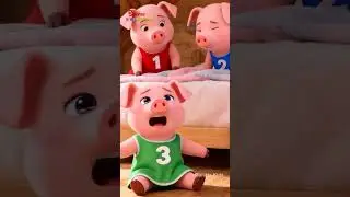 അഞ്ച് ചെറിയ പന്നികൾ - Five Little Pigs Jumping on the Bed |  Rhymes for Kids | Galatta Kids | Shorts