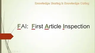 First Article Inspection FAI |International Railway Industry Standard | #iso22163  #iris