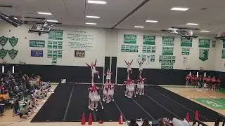Filmore winter cheer off 1.14.23 Randolph Cardinals