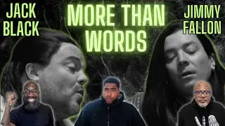 Jack Black and Jimmy Fallon Cover Extreme's Hit ' More Than Words' Reaction! 2 Words....Nailed It!!!