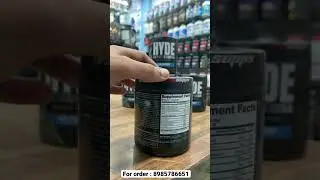 HYDE PRE WORKOUT || #fitnessbooster #supplementstore #preworkout #bestpreworkout #energy #boost #fit