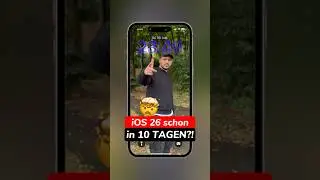 🤯 Das gr&ouml;&szlig;te iPhone Update: Noch 10 Tage bis iOS 26!!#ios26 #iphone