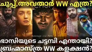 Chup and Avatar 1st Day Boxoffice Collection |Brahmastra and Chattambi Collection #Dulquer #Avatar