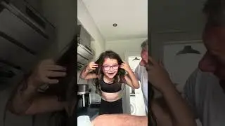 Cracking an egg on each others head