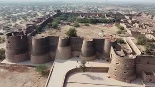 Abbasi Jamia Masjid-Qila Derawar-Bahawalpur 🇵🇰 | Drone view | 4k | Beautiful Pakistan