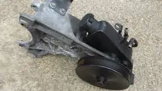 replacing power steering pump bracket 2004 Yukon 1500