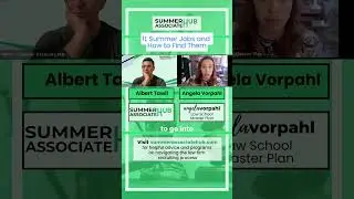 1L Summer Jobs and How to Find Them, with Angela Vorpahl