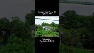 Porto Velho 📍 Random Brazil Towns 🇧🇷 | Episode 49 | #brazil #brasil #portovelho #rondonia #shorts