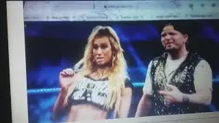 Barbarian vs wwe Carmella and James Ellsworth
