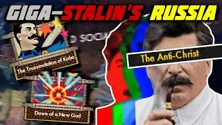 Stalin goes FUTURIST and destroys everyone! - Hearts of Iron 4  |Red Flood|