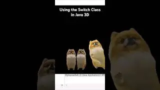 Using the Switch Class in Java 3D
