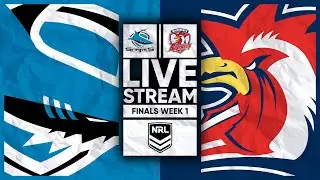 Cronulla Sharks vs Sydney Roosters LIVE STREAM | Finals Week 1 | NRL 2025