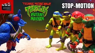 TMNT MUTANT MAYHEM - STOP MOTION | TURTLES vs SUPERFLY