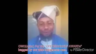 Congratulatory message to the people Of Owo