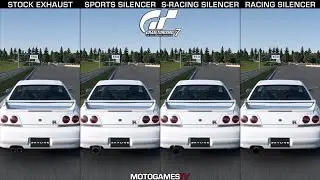 Gran Turismo 7 Nissan Skyline R33 GT-R V-spec '97 Exhaust Upgrades