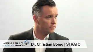 Dr. Christian B&ouml;ing von STRATO zum Hosting und Service Provider Summit 2015