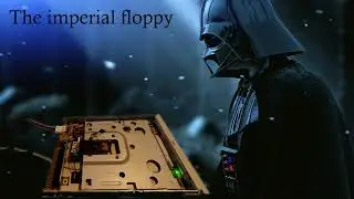 Imperial floppy (Star Wars Imperial March on flopy drive
