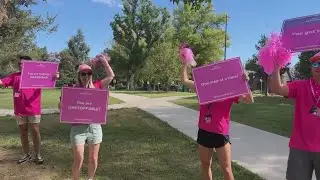The Susan G. Komen Foundation hosts 3-day walk to raise money for breast cancer research