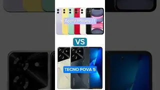 Что лучше Tecno Pova 5 vs iPhone 11 #tecno #versus #айфон
